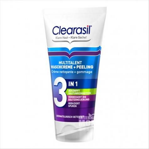 ClearasilドイツClearasil 3合1天然痘除去角質清浄クリーム