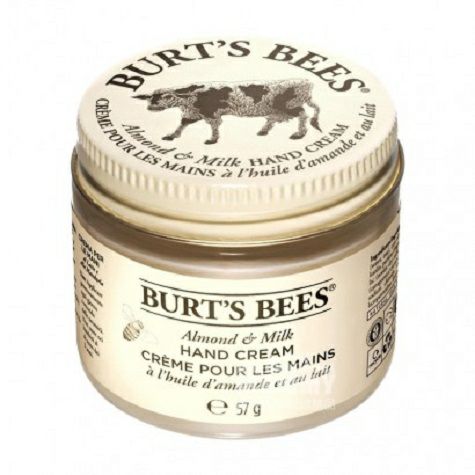 BURT'S BEESアメリカミツバチアーモンドミルクワックスハンドクリーム