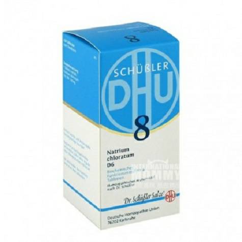 DHUドイツDHU塩化ナトリウムD 6 8号体内水分バランス調整420錠