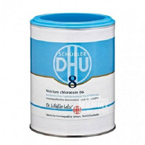 DHUドイツDHU塩化ナトリウムD 6 8号体内水分バランス調整1000錠