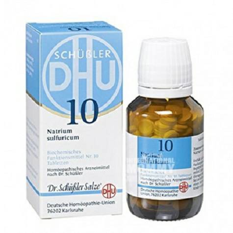 DHUドイツDHU硫酸ナトリウムD 6 10号胆嚢肝腎余分水分420錠排出