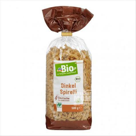 DmBioドイツDmBioオーガニックスピリット小麦スパイラルパスタ