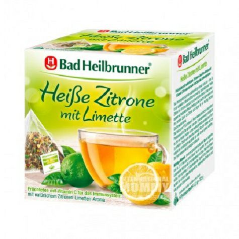 Bad Heilbrunnerドイツ海楽泉レモン青オレンジ花果茶*5
