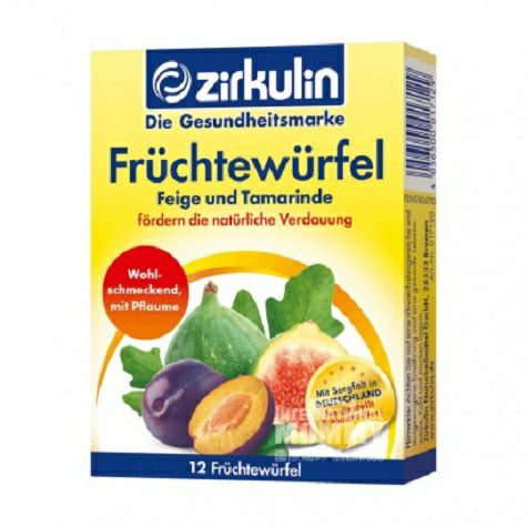 ZirkulinドイツZirkulin植物フルーツ立方体キャラメル12...