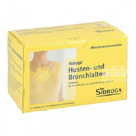 SIDROGAドイツSIDROGA成人草本咳茶は喉の不快感を緩和します