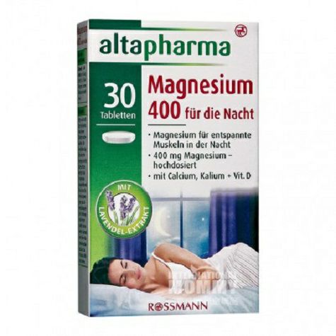 AltapharmaドイツAltapharma夜用ラベンダー高用量食事補充錠剤