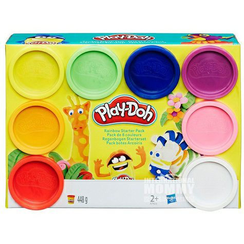 Play Dohアメリカ培楽多児童8色レインボーゴム
