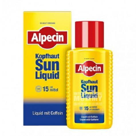 Alpecinドイツアペシン屋外日焼け止め脱皮防止頭皮栄養液*2