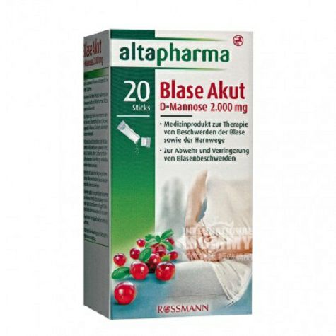 AltapharmaドイツAltapharma膀胱泌尿器系洗浄剤20本