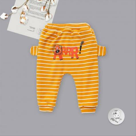 Verantwortung明徳は男女の赤ちゃんの経典の側耳の横紋とダウンの大きいPPズボンの黄色を担当します