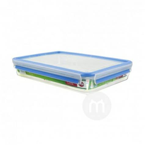 EMSAドイツ愛慕莎方形帯蓋プラスチック間食箱ラップケース2.6 L
