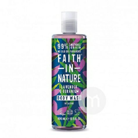 Faith In NatureイギリスFaith In Natureラベンダーゲラニゥム入浴剤
