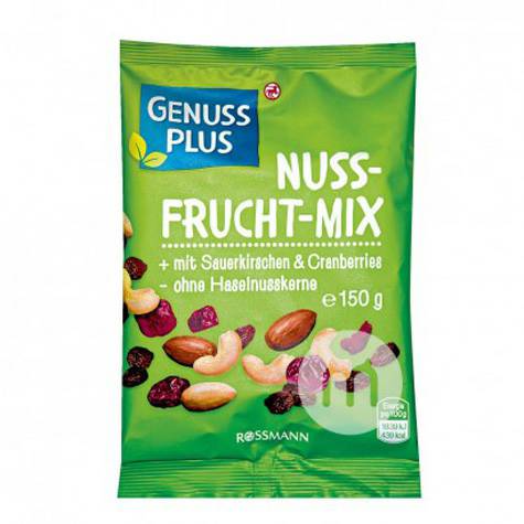 GENUSS PLUSドイツGENUSS PLUSミックスフルーツナッツ150 g