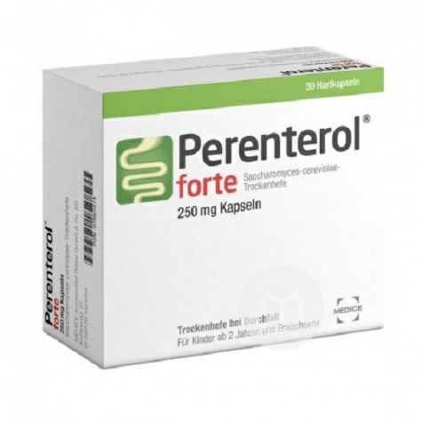 PerenterolドイツPerenterol下痢止め胃腸酵母250 mgカプセル30粒