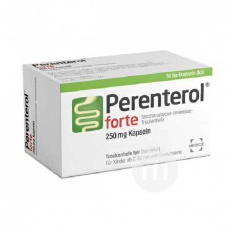 PerenterolドイツPerenterol下痢止め胃腸酵母250 mgカプセル50粒