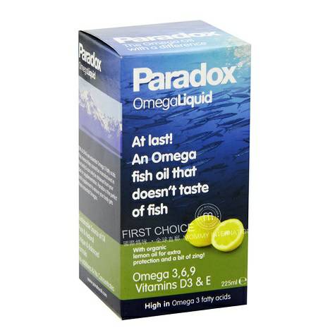 ParadoxイギリスParadox液体深海魚油