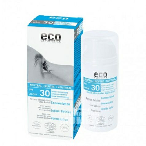 ECOドイツECO Cosmetics有機砂棘オリーブオイル隔離日焼け止めクリームSPF 30中性