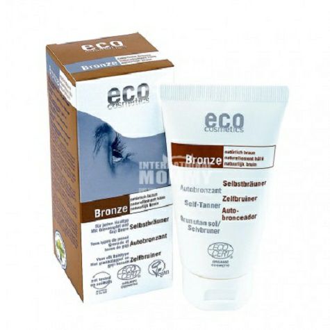 ECOドイツECO Cosmetics有機ガーネットクコ古銅着色乳液/日焼けクリーム