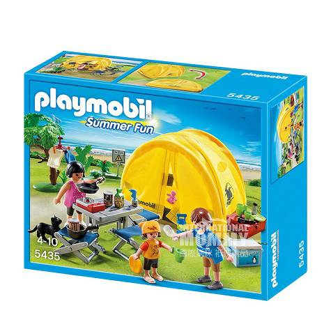 Playmobilドイツ百楽宝摩比世界ファミリーキャンプ