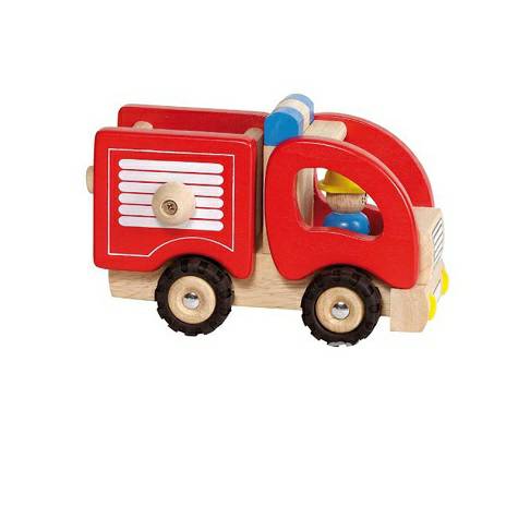 GokiドイツGoki木製消防車おもちゃ