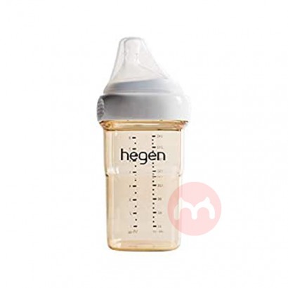 Hegenシンガポールハーゲン新生児広口径PPSU哺乳瓶240 ml乳首付き