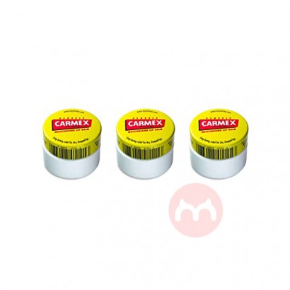 Carmexアメリカの小さな蜜缇缶の経典のリップクリームの3つのセット(3 x 8.4ミリリットル)