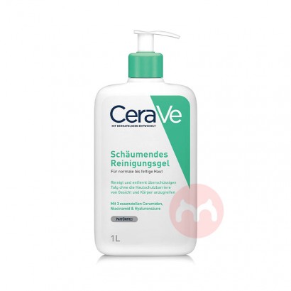 CeraVeアメリカCeraVe顔と体の泡の洗顔ジェル