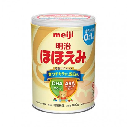 Meiji日本明治乳幼児用粉ミルク0-12ヶ月800 g*8缶