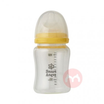 Smart Angel日本赤ちゃん用広口ガラス哺乳瓶160 ml